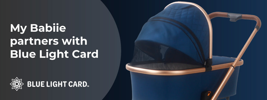 My Babiie Partners with Blue Light Card