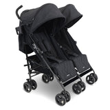 MB12 Silla de paseo gemelar - Negro