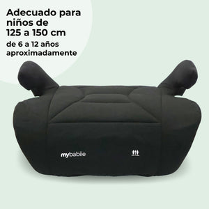 My Babiie Asiento elevador para coche My Babiie MBCS 10 (125-150 cm), color negro