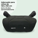 My Babiie Asiento elevador para coche My Babiie MBCS 10 (125-150 cm), color negro