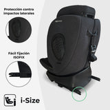 My Babiie Asiento de coche MBCS200 Spin R129 con anclaje superior - Negro