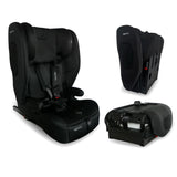 MBCS80 Silla de auto plegable para niños pequeños con ISOFIX (R129) - Negra