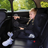 My Babiie MBCS75 Toddler to Booster R129 Asiento de coche con ISOFIX - Negro