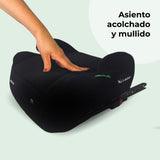 My Babiie MBCSB20 - Silla elevadora infantil ISOFIX, R129 i-Size 125-150 cm (Grupo 3, aprox. 6 a 12 años) - Negro