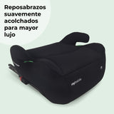 My Babiie MBCSB20 - Silla elevadora infantil ISOFIX, R129 i-Size 125-150 cm (Grupo 3, aprox. 6 a 12 años) - Negro