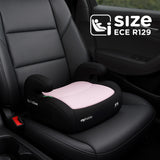 My Babiie MBCSB20 - Silla elevadora infantil ISOFIX, R129 i-Size 125-150 cm (Grupo 3, aprox. 6 a 12 años) - Rosa