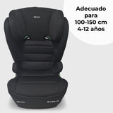 MBCSB40 i-Size (100-150cm) High Back Booster ISOFIX Car Seat - Black