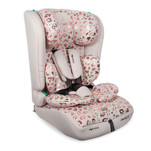 Asiento de coche MBCS50 Toddler to Booster R129 - Leopardo rosa