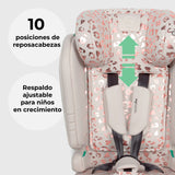 Asiento de coche MBCS50 Toddler to Booster R129 - Leopardo rosa