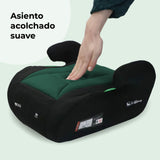 Asiento elevador para coche My Babiie MBCS 10 (125-150 cm), color verde bosque