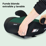 Asiento elevador para coche My Babiie MBCS 10 (125-150 cm), color verde bosque
