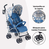 My Babiie MB02 Silla de Paseo Ligera - Azul y Gris