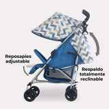 MB02 Silla de Paseo Ligera - Azul y Gris