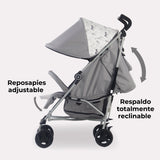 MB02 Silla de Paseo Ligera - Estampado de safari