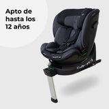 MBCS400 Spin R129 Car Seat with Support Leg - Black