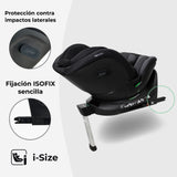 MBCS400 Spin R129 Car Seat with Support Leg - Black