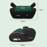 My Babiie Asiento elevador para coche My Babiie MBCS 10 (125-150 cm), color verde bosque