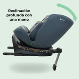 MBCSSPIN i-Size (40-150cm) Asiento de coche giratorio - Azul pizarra