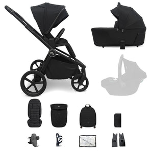 MB450 ARC Onyx Black: carrito con capazo plegable y accesorios