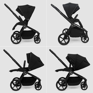 MB450 ARC Onyx Black: carrito con capazo plegable y accesorios