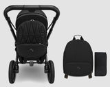 MB450 ARC Onyx Black: carrito con capazo plegable y accesorios