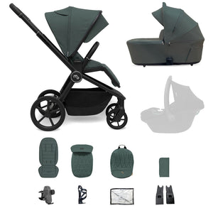 MB450 ARC Himalayan Green: carrito con capazo plegable y accesorios