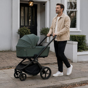 MB450 ARC Himalayan Green: carrito con capazo plegable y accesorios
