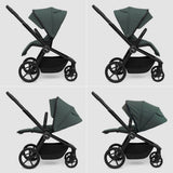 MB450 ARC Himalayan Green: carrito con capazo plegable y accesorios