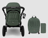 MB450 ARC Himalayan Green: carrito con capazo plegable y accesorios