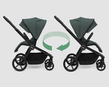 MB450 ARC Himalayan Green: carrito con capazo plegable y accesorios