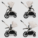 MB450 ARC Royal Ivory: carrito con capazo plegable y accesorios