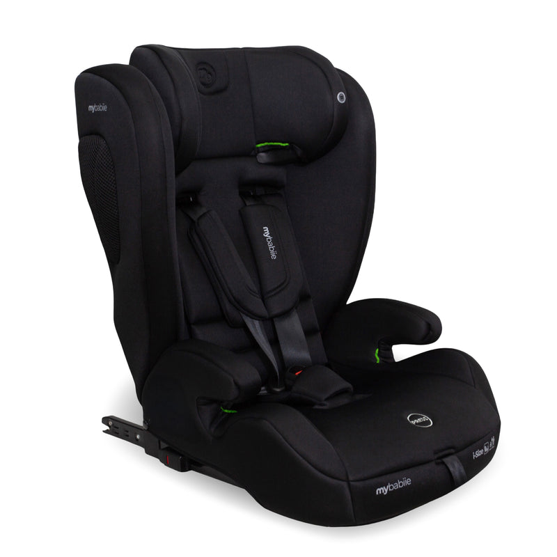 My Babiie MBCS75 Toddler to Booster R129 Asiento de coche con ISOFIX - Negro