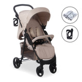 MB30 Plus Billie Faiers — Silla de paseo — Beige avena con burbuja de lluvia y portavasos incluidos