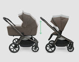 Capazo y asiento regulables en altura del MB450 ARC
