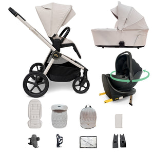 MB450 ARC — Carrito 3 en 1 con portabebés giratorio y base ISOFIX — Royal Ivory