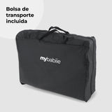 Cuna de viaje MBTC2 Air-Light negro – bolsa de transporte incluida