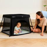 Cuna de viaje MBTC2 Air-Light negro – foto de ambiente