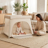 Cuna de viaje MBTC2 Air-Light marfil – foto de ambiente