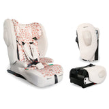 Silla de coche plegable MBCS80 i-Size 76–150 cm – Leopardo rosa – vista 1