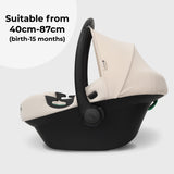 Silla de coche MBCS02 i-Size (40–87 cm) - Marfil