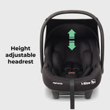 Silla de coche MBCS02 i-Size (40–87 cm) - Negro