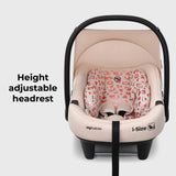 Silla de coche MBCS02 i-Size (40–87 cm) - Leopardo rosa