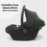 Silla de coche MBCS02 i-Size (40–87 cm) - Verde bosque