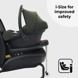 Silla de coche MBCS02 i-Size (40–87 cm) - Verde bosque